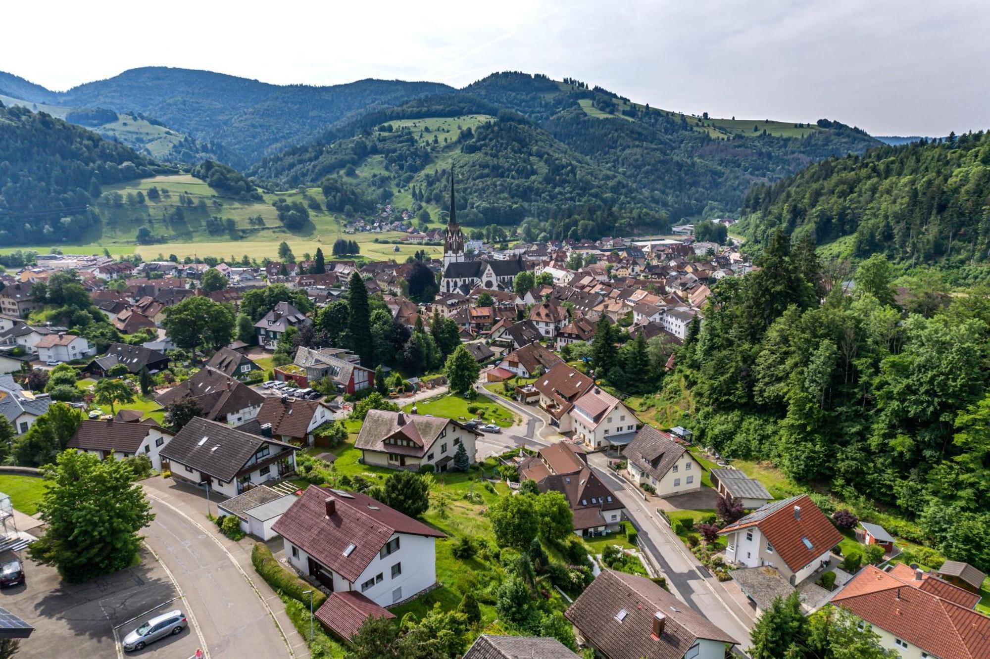 Ferienwohnung Schoenblick Schonau im Schwarzwald Bagian luar foto